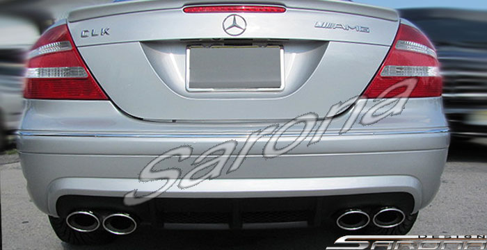 Custom Mercedes CLK  Coupe Rear Bumper (2003 - 2009) - $690.00 (Part #MB-035-RB)